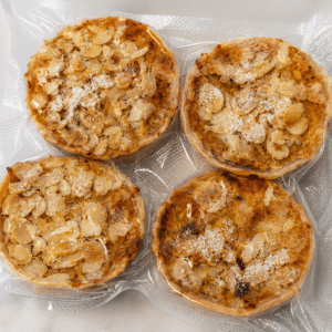 Frozen Gluten-Free Milopita – Almond Apple Pie,  Vegan